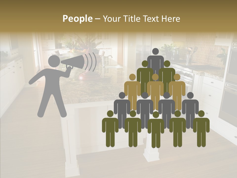 Mansion Sink Dinner PowerPoint Template