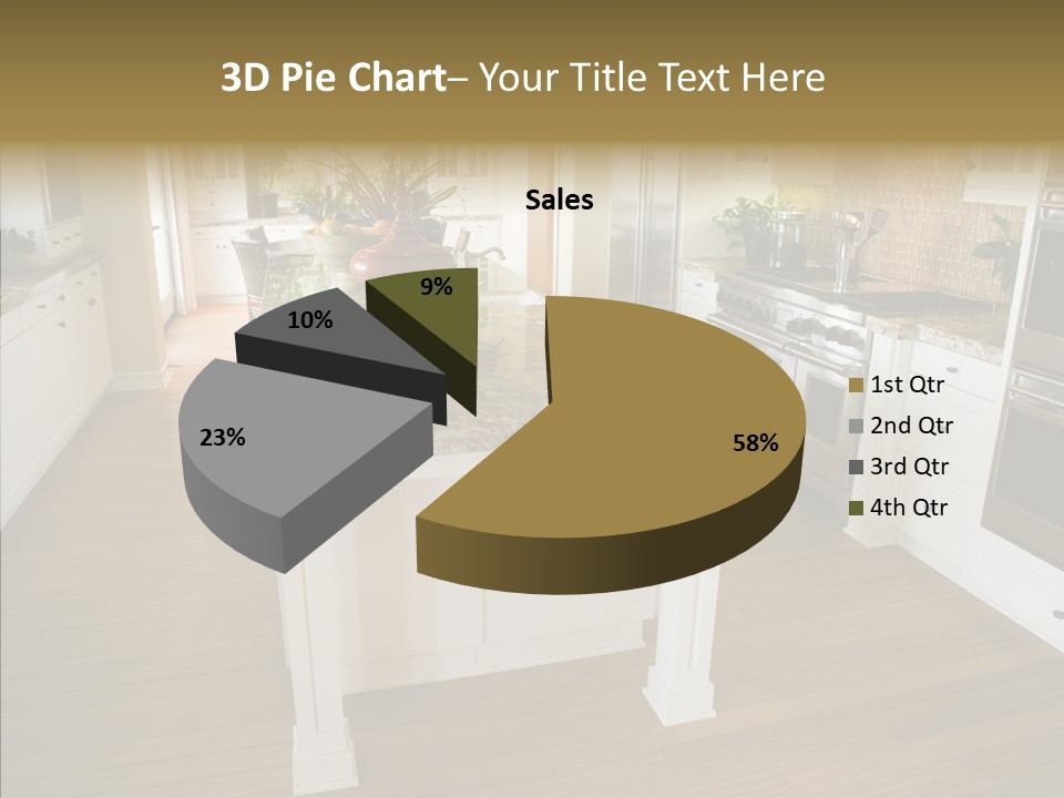 Mansion Sink Dinner PowerPoint Template