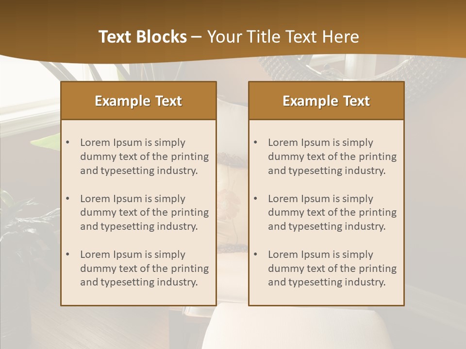 Book Apartment Luxury PowerPoint Template