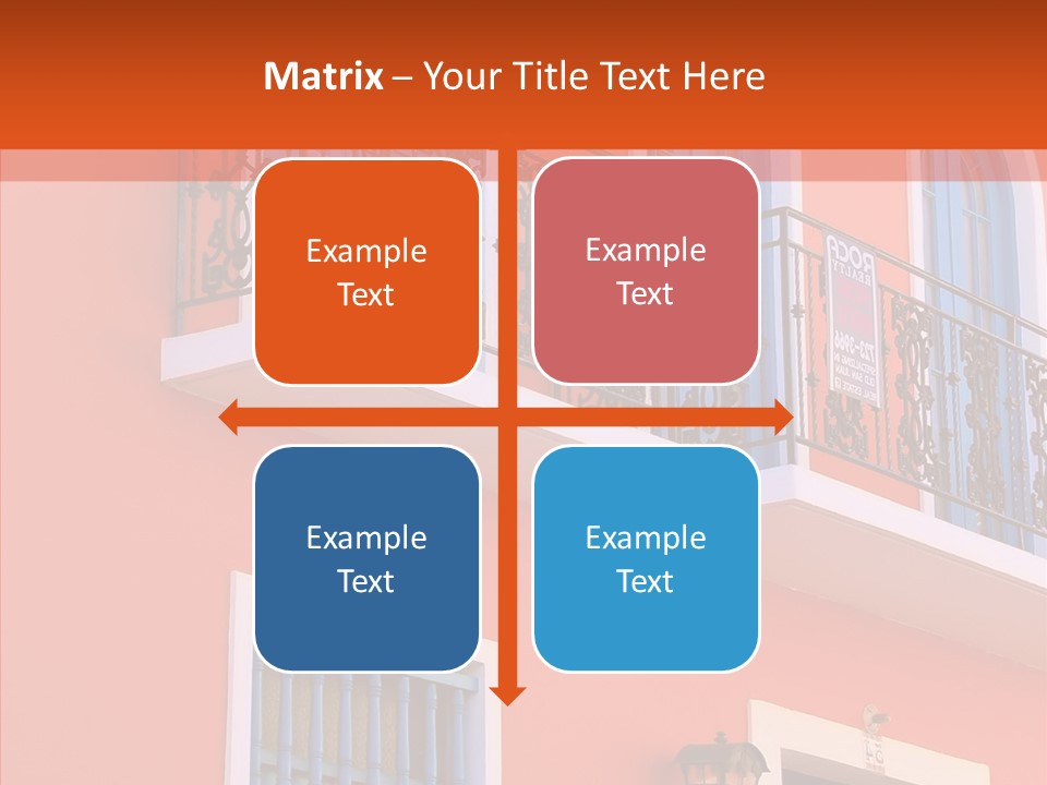 Tropical Pink Style PowerPoint Template