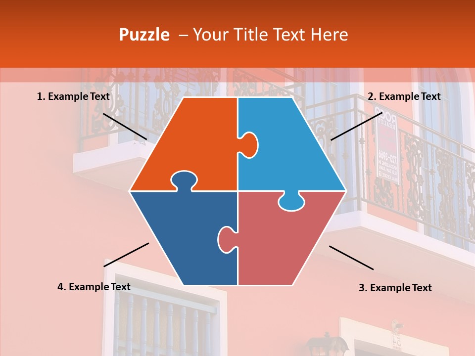 Tropical Pink Style PowerPoint Template