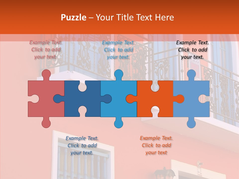 Tropical Pink Style PowerPoint Template