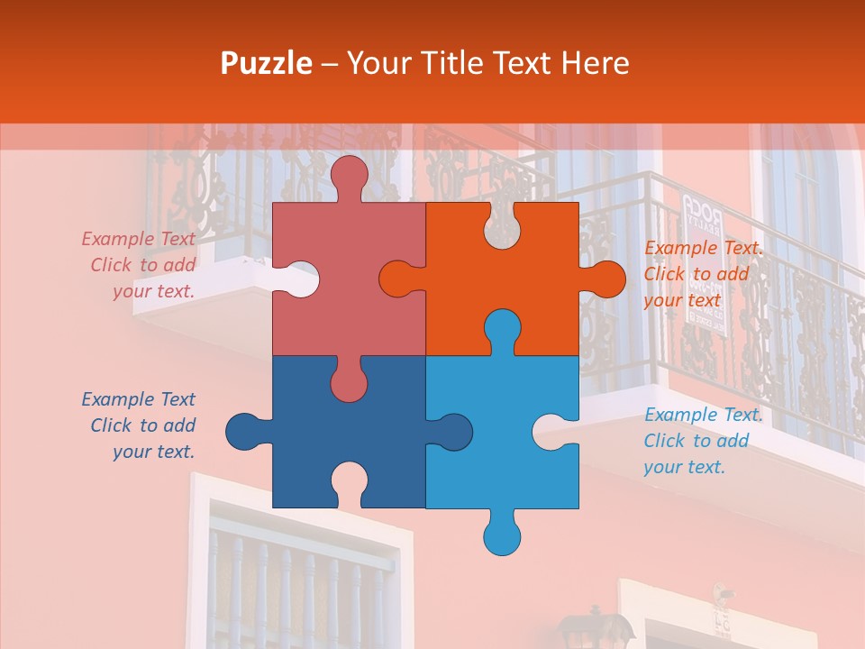 Tropical Pink Style PowerPoint Template