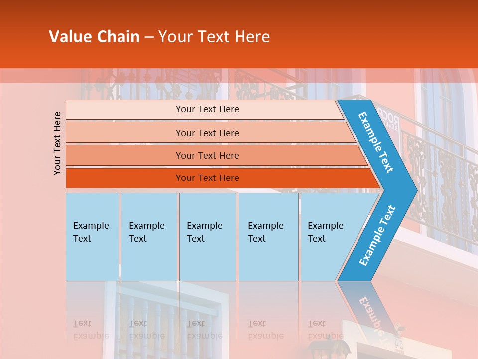 Tropical Pink Style PowerPoint Template