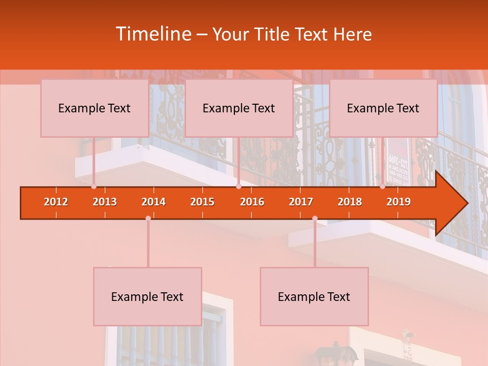 Tropical Pink Style PowerPoint Template