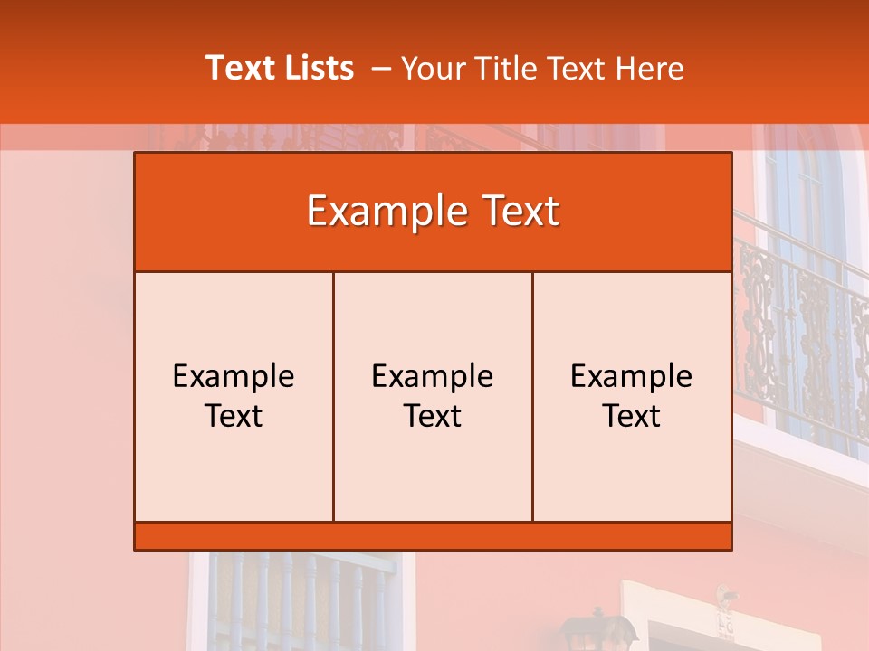 Tropical Pink Style PowerPoint Template
