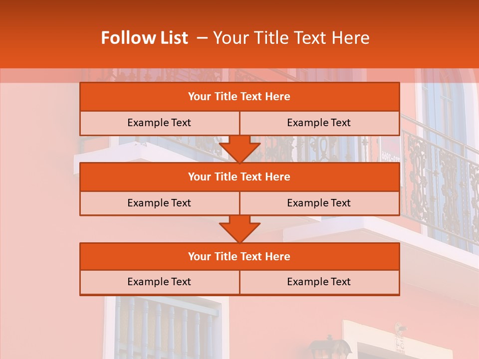 Tropical Pink Style PowerPoint Template