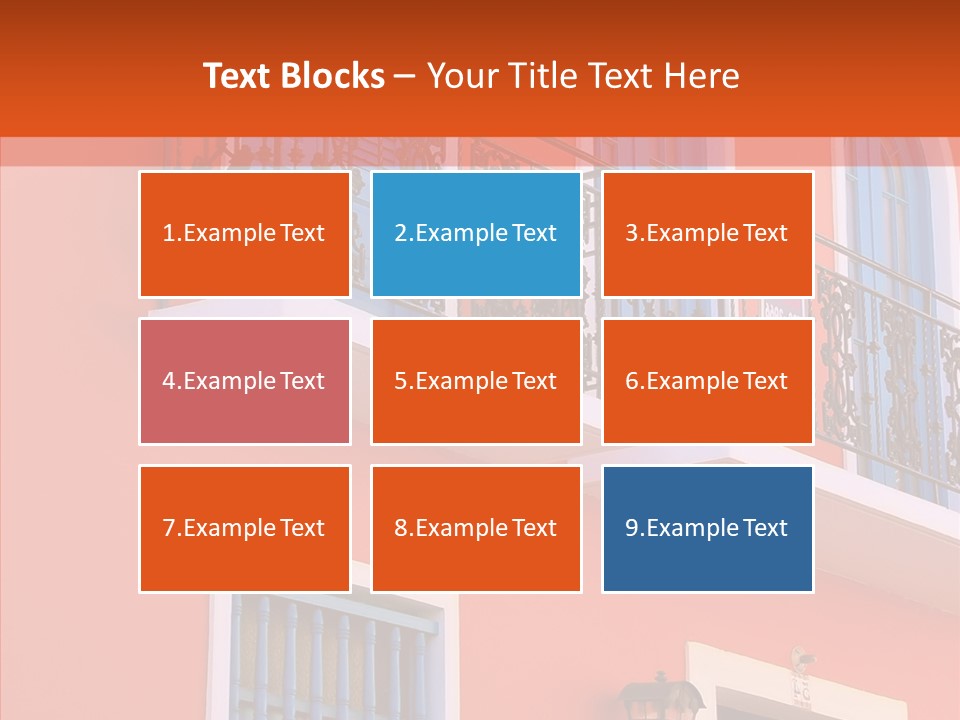 Tropical Pink Style PowerPoint Template