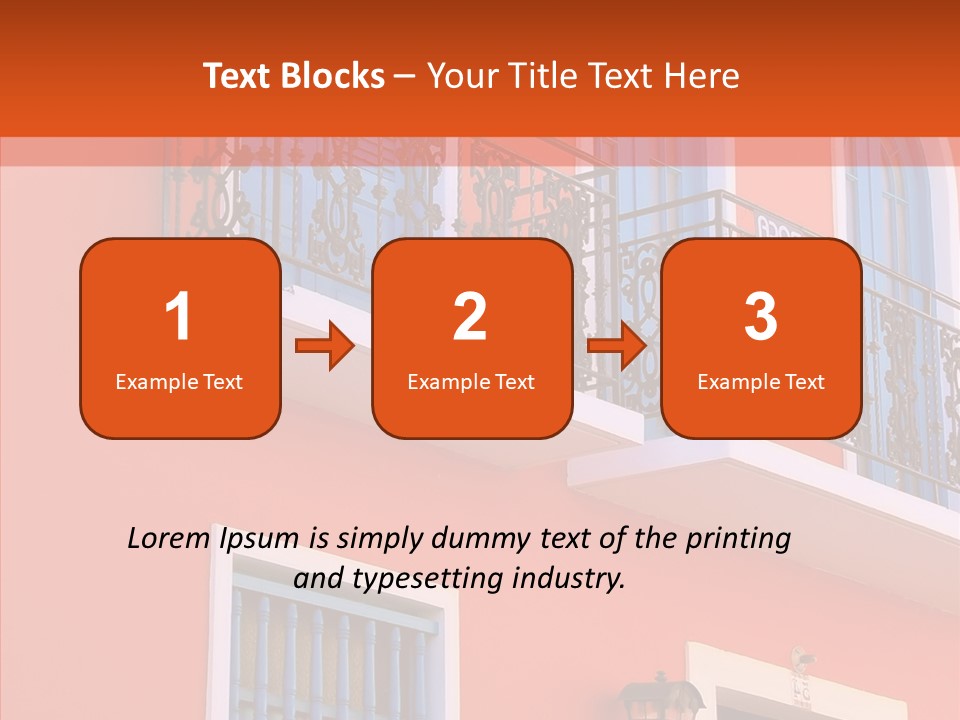 Tropical Pink Style PowerPoint Template