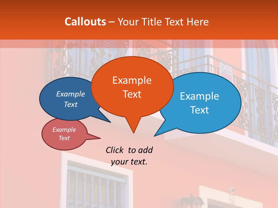 Tropical Pink Style PowerPoint Template