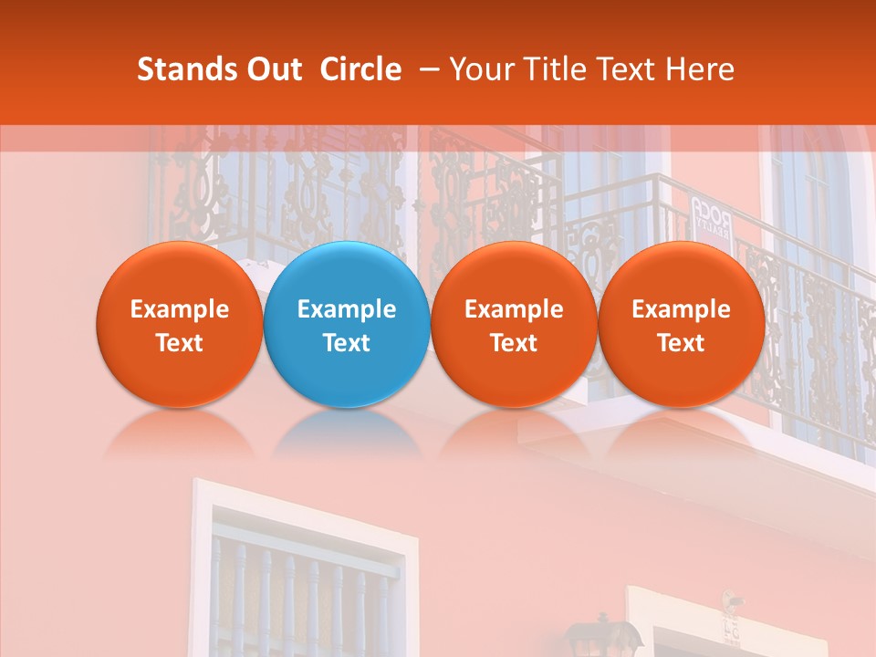 Tropical Pink Style PowerPoint Template