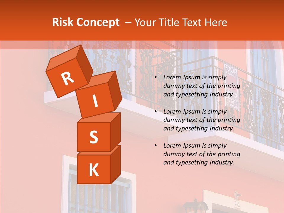 Tropical Pink Style PowerPoint Template