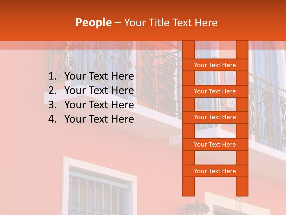 Tropical Pink Style PowerPoint Template