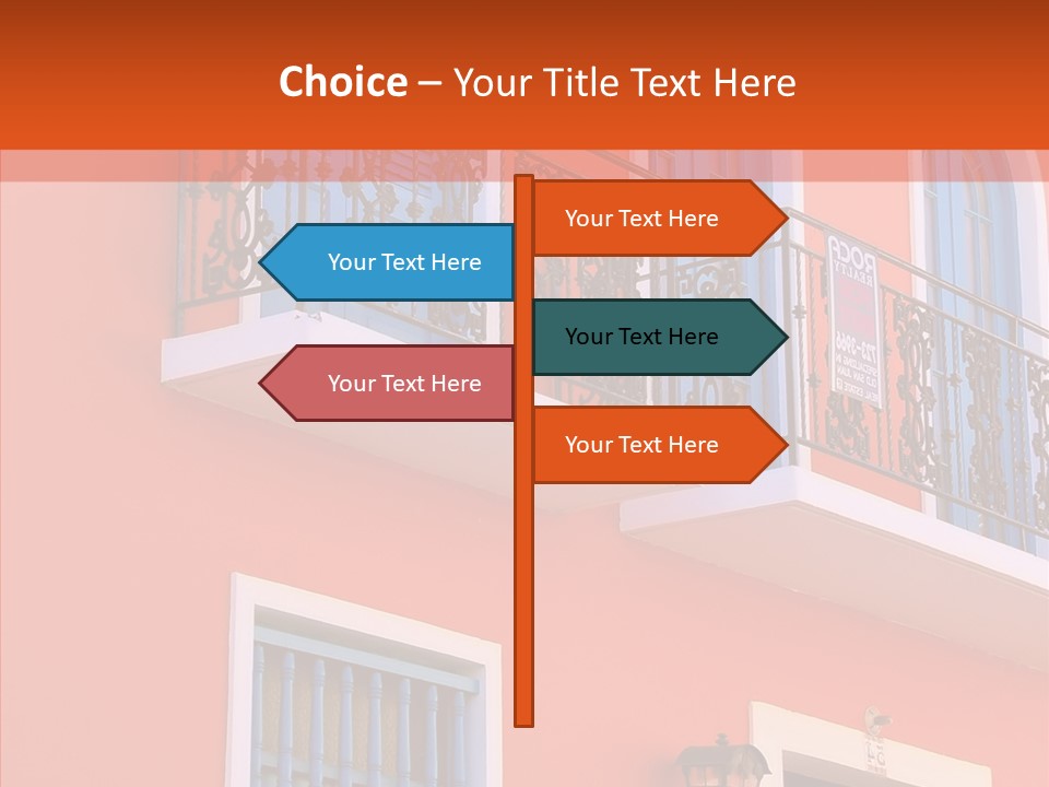 Tropical Pink Style PowerPoint Template