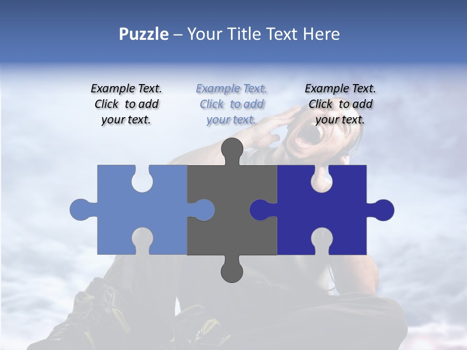 Asphalt Boy Hullabaloo PowerPoint Template