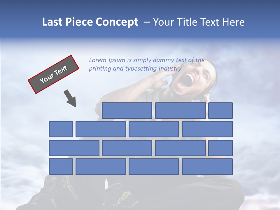 Asphalt Boy Hullabaloo PowerPoint Template