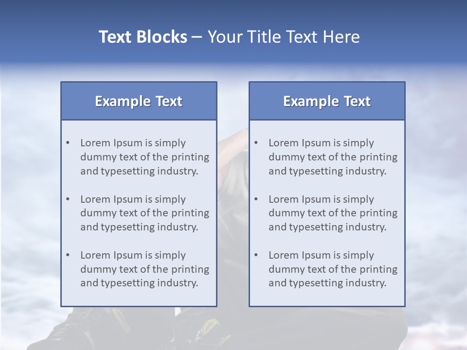 Asphalt Boy Hullabaloo PowerPoint Template