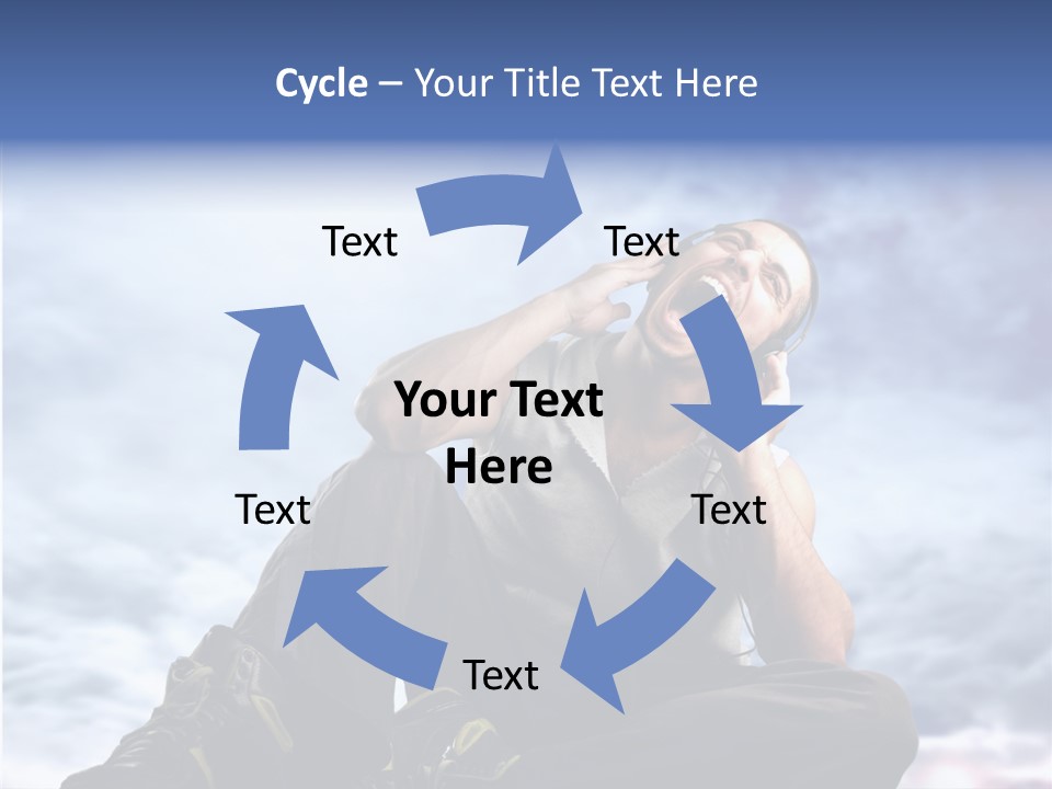 Asphalt Boy Hullabaloo PowerPoint Template