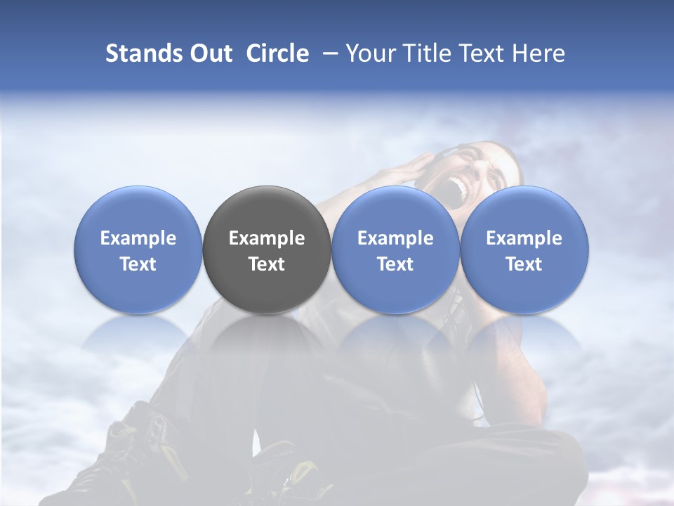 Asphalt Boy Hullabaloo PowerPoint Template