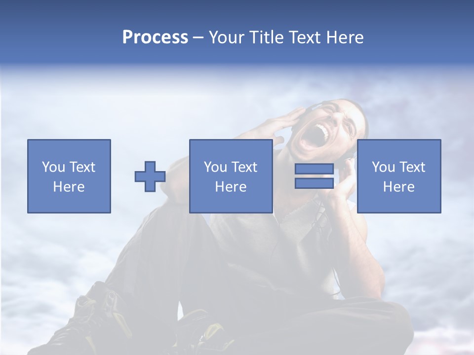 Asphalt Boy Hullabaloo PowerPoint Template