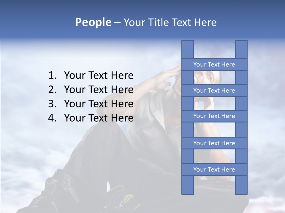 Asphalt Boy Hullabaloo PowerPoint Template