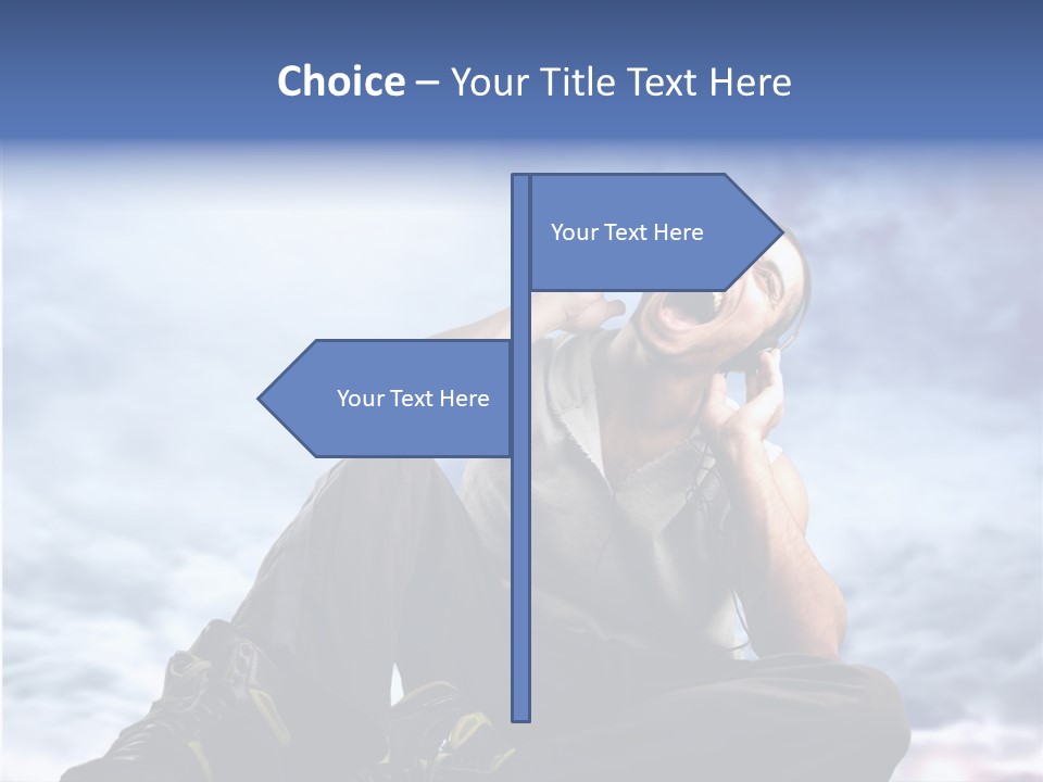 Asphalt Boy Hullabaloo PowerPoint Template