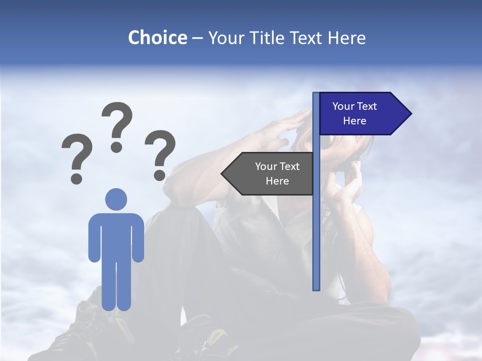 Asphalt Boy Hullabaloo PowerPoint Template