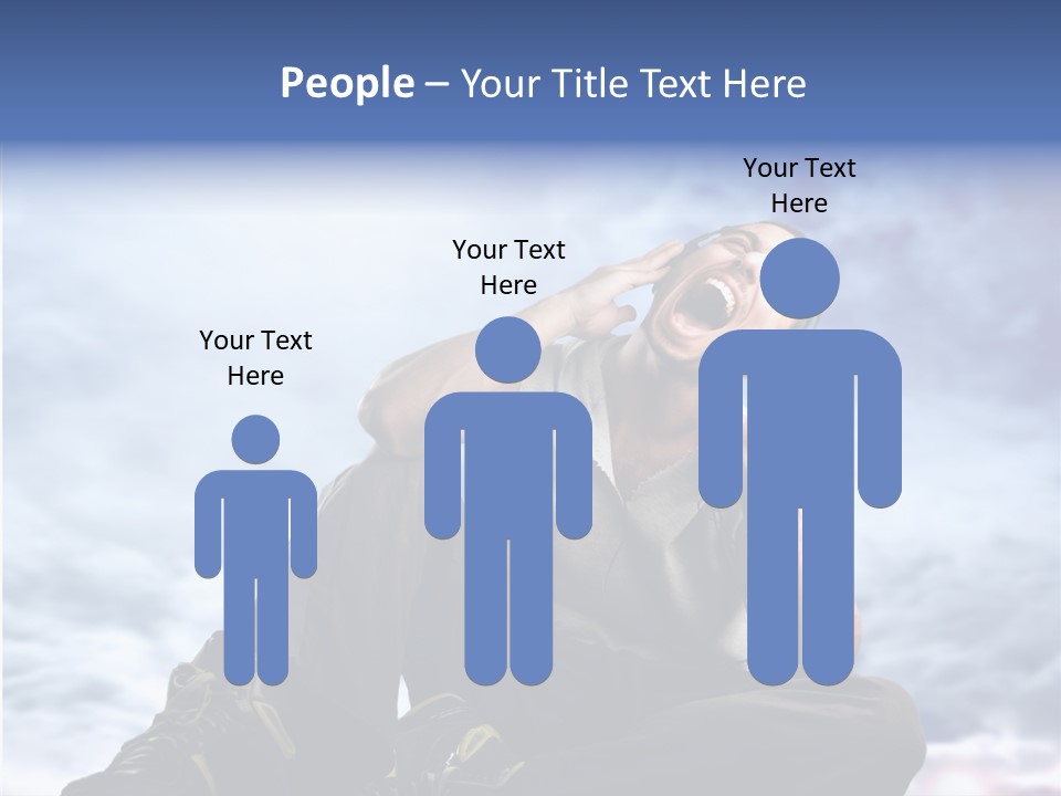 Asphalt Boy Hullabaloo PowerPoint Template