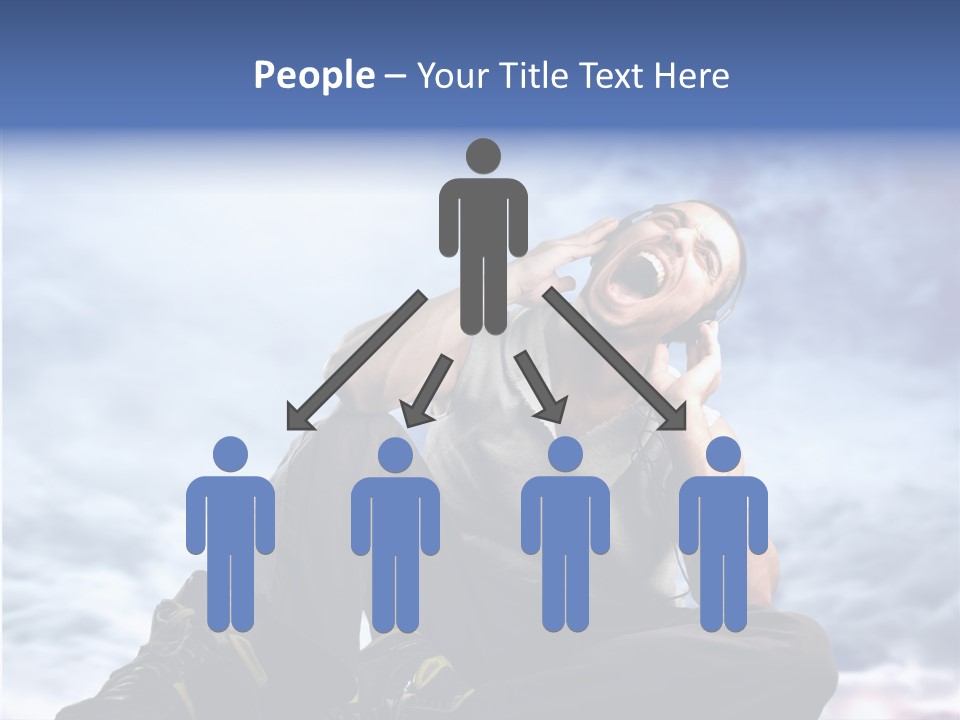 Asphalt Boy Hullabaloo PowerPoint Template