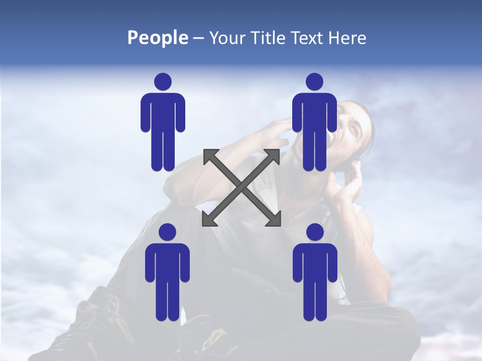 Asphalt Boy Hullabaloo PowerPoint Template
