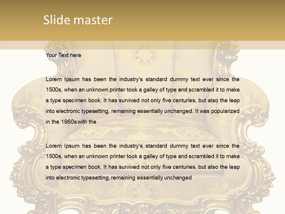 Sit Decoration Style PowerPoint Template