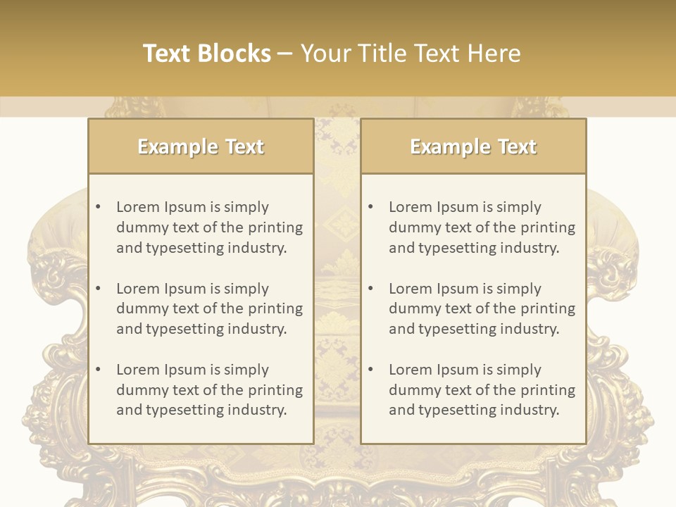 Sit Decoration Style PowerPoint Template