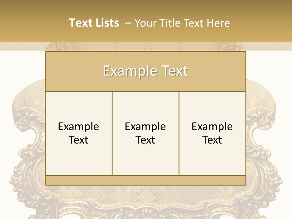 Sit Decoration Style PowerPoint Template