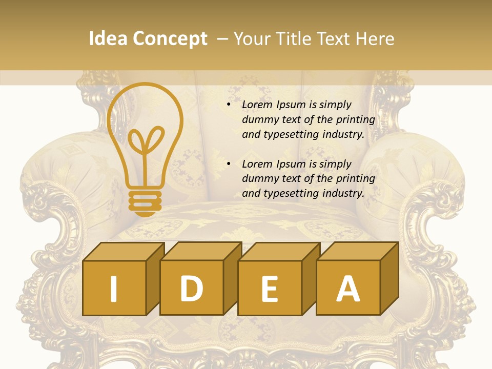 Sit Decoration Style PowerPoint Template