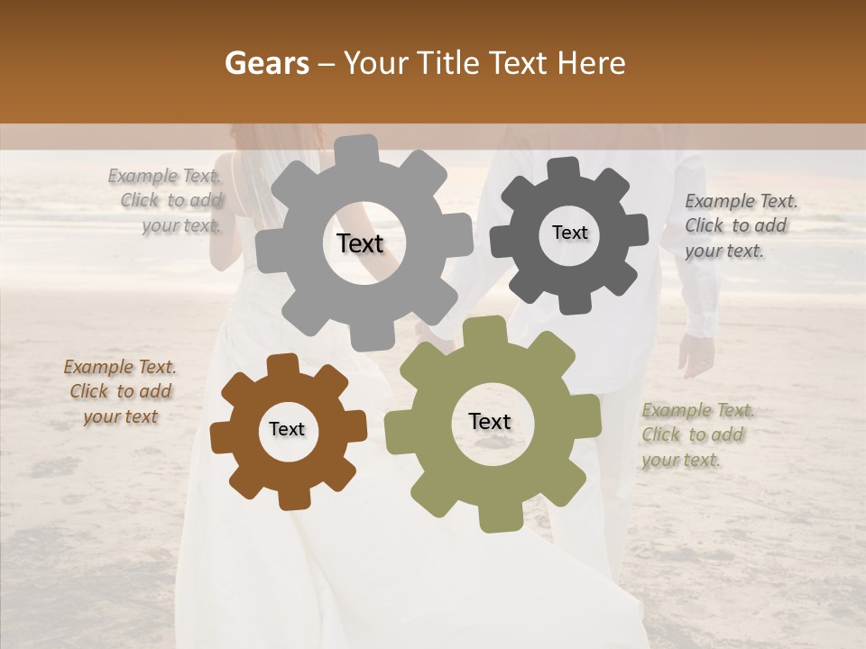 Chair Corporate Team PowerPoint Template