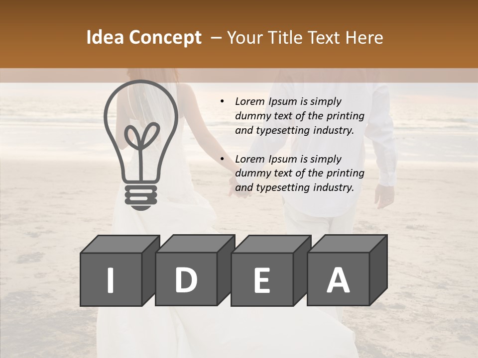 Chair Corporate Team PowerPoint Template