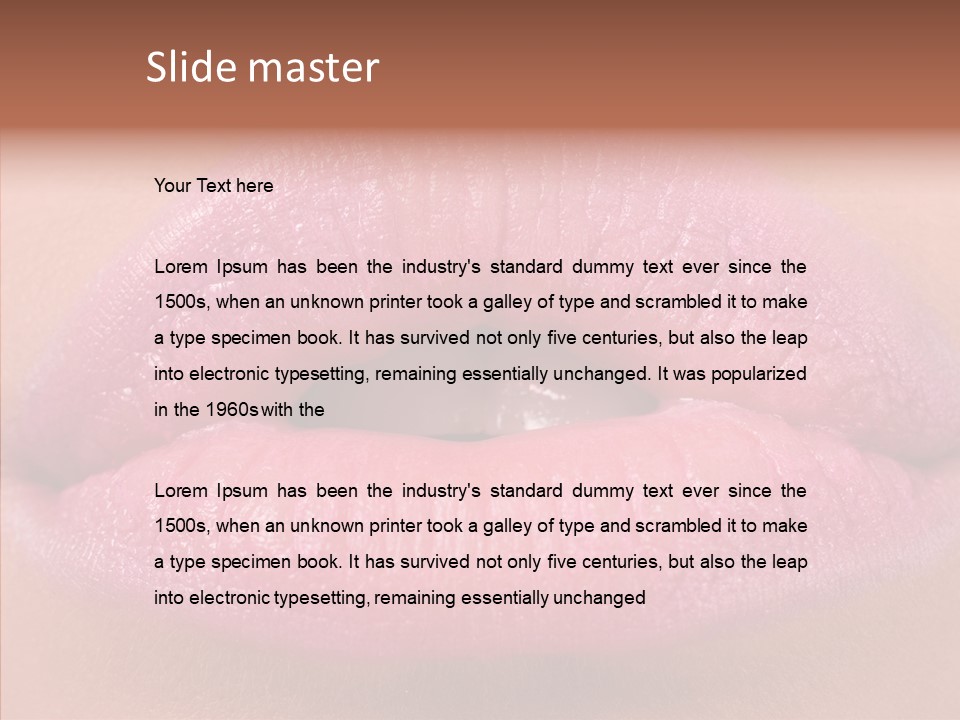 Desire Females Day PowerPoint Template