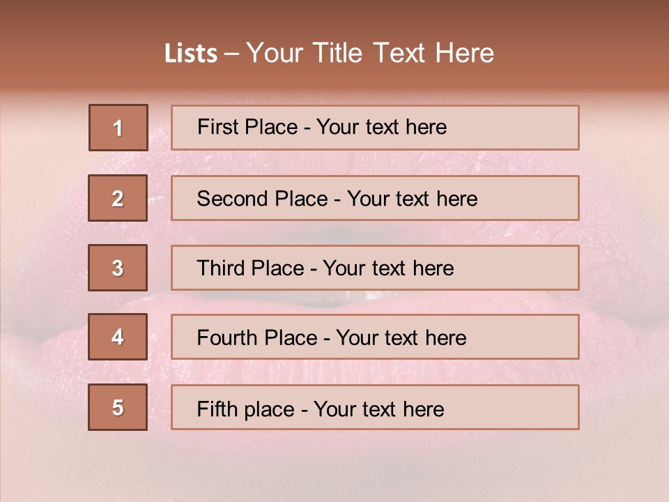 Desire Females Day PowerPoint Template