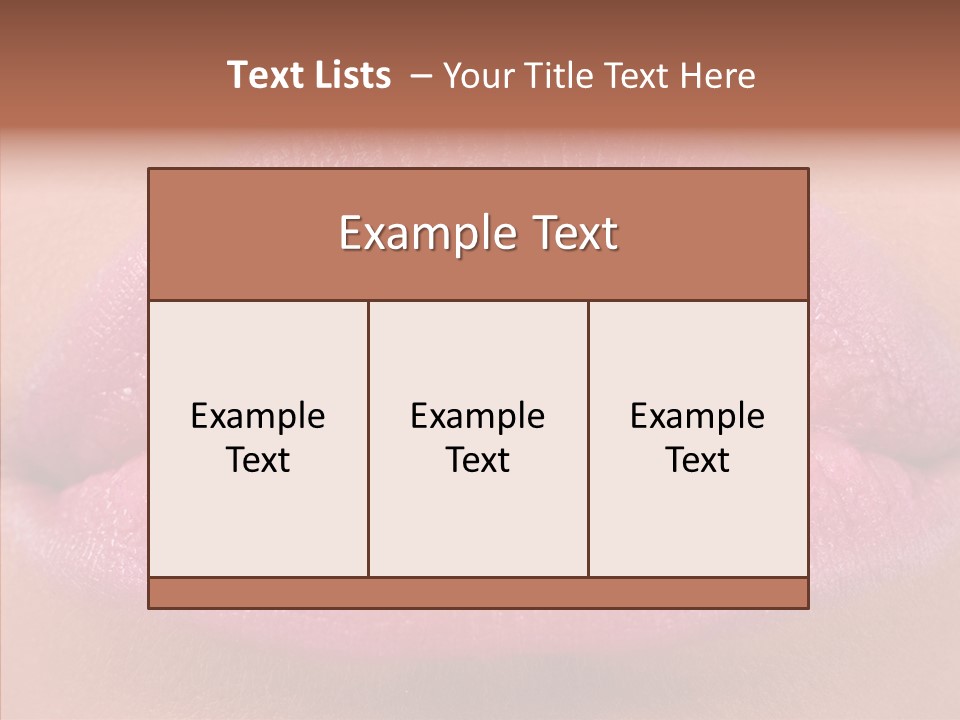 Desire Females Day PowerPoint Template