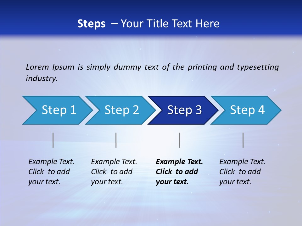 Glowing Sunset PowerPoint Template