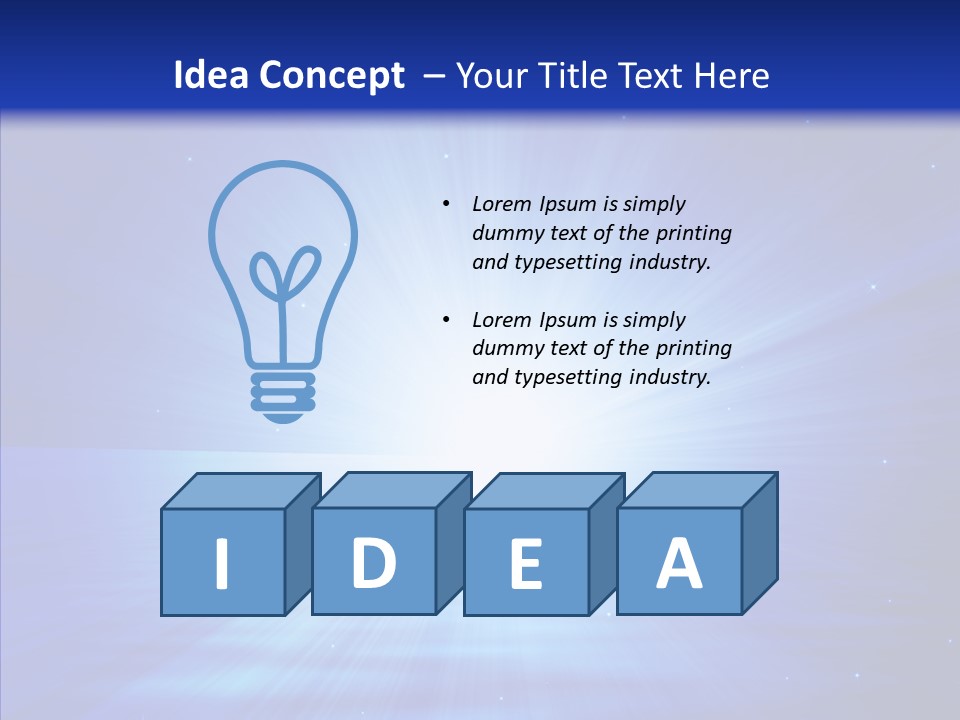 Glowing Sunset PowerPoint Template