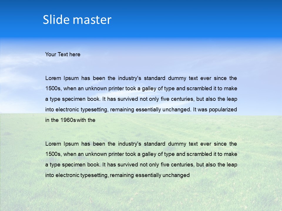 Group Humor Itting PowerPoint Template