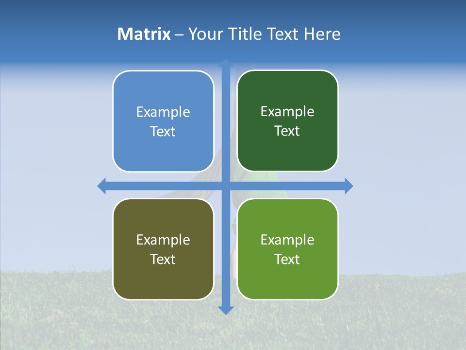 Tween Hilltop Cartwheel PowerPoint Template