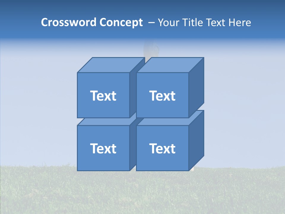 Tween Hilltop Cartwheel PowerPoint Template