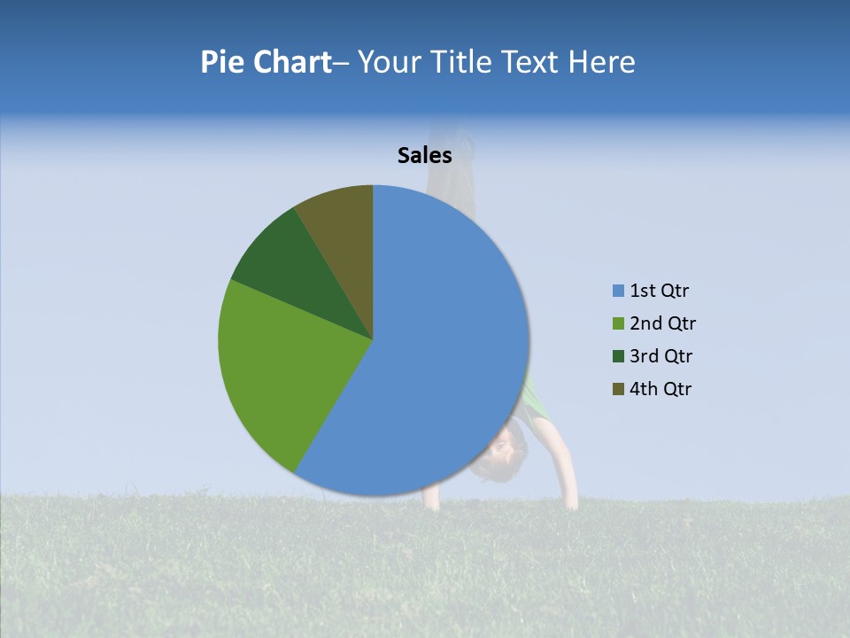 Tween Hilltop Cartwheel PowerPoint Template