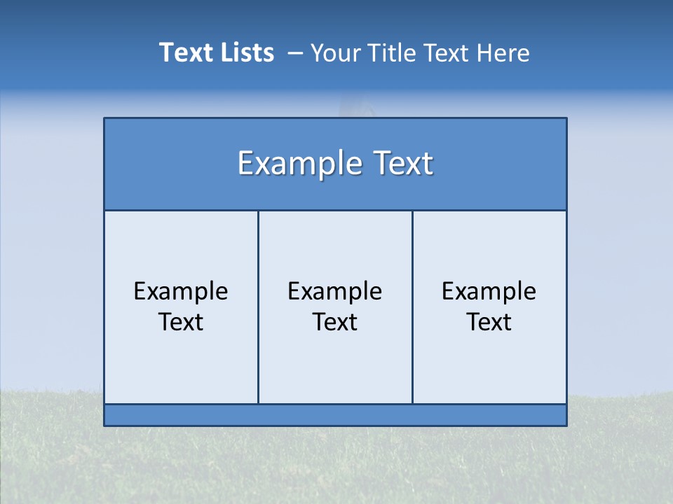 Tween Hilltop Cartwheel PowerPoint Template