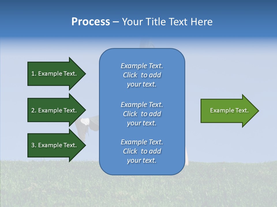 Tween Hilltop Cartwheel PowerPoint Template