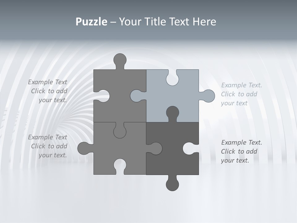 Hall Vanishing Illuminated PowerPoint Template