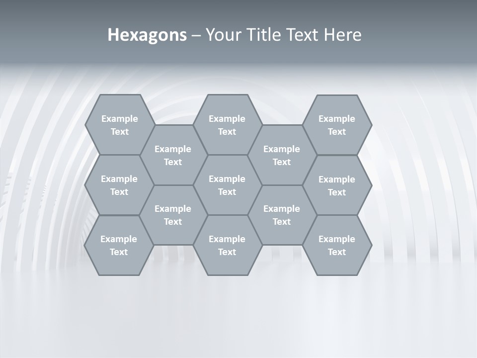 Hall Vanishing Illuminated PowerPoint Template