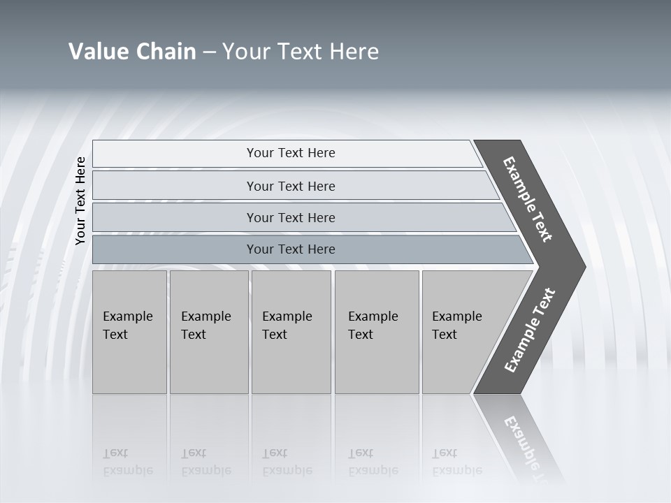 Hall Vanishing Illuminated PowerPoint Template